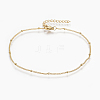 304 Stainless Steel Anklets AJEW-H013-03G-1