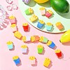 Simulated French Fries Perforated Resin Beads FIND-CJC0010-101-5