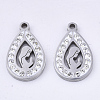 201 Stainless Steel Pendants STAS-N091-15P-1