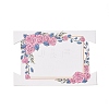 Rectangle Paper Hair Ties Display Cards CDIS-C004-07B-1