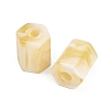Opaque Acrylic Imitation Gemstone Beads AC-CBAE907-04-2