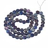 Electroplate Glass Beads Strand EGLA-S188-19-B01-2