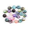 3/0 Baking Paint Glass Beads GLAA-G118-02-1