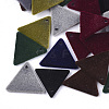 Flocky Acrylic Pendants OACR-T005-06-1