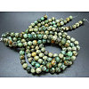 Natural African Turquoise(Jasper) Beads Strands X-TURQ-G037-12mm-2