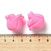 Rose Shape Silicone Beads SIL-S011-02E-3