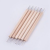 Professional DIY Stainless Steel Polymer Clay Tools TOOL-WH0044-04-4
