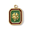 304 Stainless Steel Enamel Charms STAS-OY001-94G-1