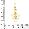 Brass Micro Pave Cubic Zirconia Pendants KK-S510-09G-3