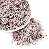 Picasso Glass Seed Beads SEED-Q041-02O-1