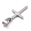 Tarnish Resistant 304 Stainless Steel Pendants STAS-P253-07P-2