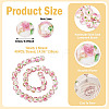 1 Strand Handmade Glod Sand Lampwork Beads Strands LAMP-TA0002-09I-4