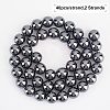 Olycraft Non-magnetic Synthetic Hematite Beads Strands G-OC0001-65-10mm-3