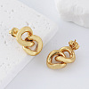 304 Stainless Steel Stud Earrings for Women KQ9327-3