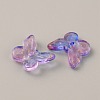 Handmade Golde Sand Lampwork Beads LAMP-WH0001-11F-1