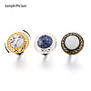 Adjustable Alloy & Iron Bezel Cup Ring Base with Rotatable Tray MAK-T012-05S-5