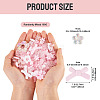 100G Transparent & Opaque Acrylic Beads TACR-TA0001-57E-5