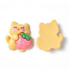 Opaque Resin Cabochons LS-CRES-P023-06E-2