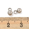 Non-Tarnish 201 Stainless Steel Charms STAS-O004-09B-P-3