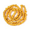 Dyed Natural Yellow Jade Beads Strands G-ZX005-13E-3