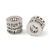 Brass Micro Pave Cubic Zirconia Beads KK-C155-21P-2