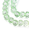 Transparent Glass Beads Strands GLAA-E036-07Z-4