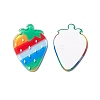Acrylic Cabochons Suitable for Hair Pins LS-MACR-I038-02-3