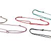 Adjustable Handmade Woven Polyester Cord String Bracelet Sets ZG1939-5