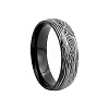 Annual Ring Pattern 201 Stainless Steel Finger Rings FS-WG7658E-07-1