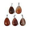 Natural Carnelian Pendants G-S243-26-1