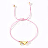 Imitation Pearl Charm Bracelets SI5748-8-1