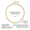 Hip Hop Style 3.4MM Chain Necklace 304 Stainless Steel Fashion Jewelry WR3808-1-2