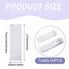 50Pcs Rectangle Glitter Holographic Plastic Yin-yang Zip Top Gift Bags OPP-TADJ0001-07C-4