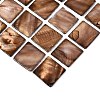 Natural Freshwater Shell Mosaic Tile Cabochons SHEL-Q029-09-2