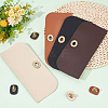   4Pcs 4 Colors PU Imitation Leather Sew on Bag Covers FIND-PH0006-35-5