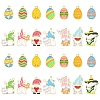 28Pcs 14 Styles Alloy Enamel Pendants ENAM-YW0008-65-2