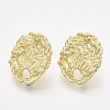 Alloy Stud Earring Findings PALLOY-S121-131-1