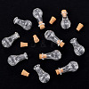 10Pcs Clear Glass Wishing Bottles AJEW-TA0002-85D-2