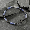 Natural Blue Spot Jasper Link Bracelets AY1145-2-3