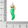 Opaque Resin Pendants RESI-V004-01C-3