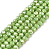 Electroplate Glass Beads Strands LS-EGLA-A044-P3mm-B30-1