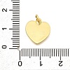 Brass Charms KK-S508-41G-02-3