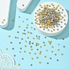 600Pcs 2 Colors CCB Plastic Bead Spacers CCB-YW0001-39A-4