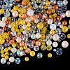 Transparent & Opaque Acrylic Bead OACR-TAC0002-08A-2
