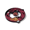 Halloween Theme Opaque Printed Acrylic Pendants SACR-Z006-07D-2