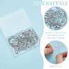 Unicraftale 80Pcs 8 Styles 304 Stainless Steel Wire Pendants STAS-UN0022-85-5