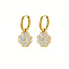 304 Stainless Steel Hoop Earrings AY4063-2-1