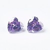 Cubic Zirconia Pointed Back Cabochons ZIRC-WH0001-C11-1