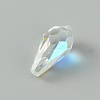 Glass Charms GLAA-WH0031-42D-2