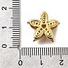 Brass Pave Cubic Zirconia Multi-strand Links KK-F913-14G-03-3